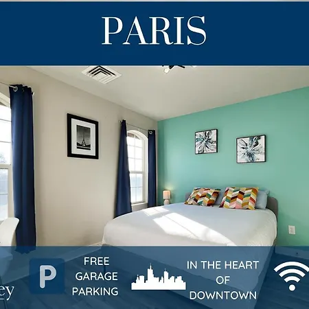Homey Paris - New / Free Garage Parking / Downtown Salt Lake City